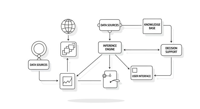 AI and Decision Support System Architecture Diagram