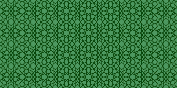 Abstract traditional heritage geometric wallpaper and background seamless pattern