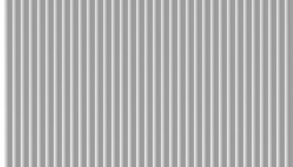 Obraz premium Metallic Corrugated Texture: An eye-level shot captures a uniform, modern pattern of parallel lines in a monochromatic display, creating a sense of visual depth and industrial elegance.