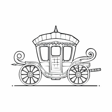 Vintage Carriage Illustration