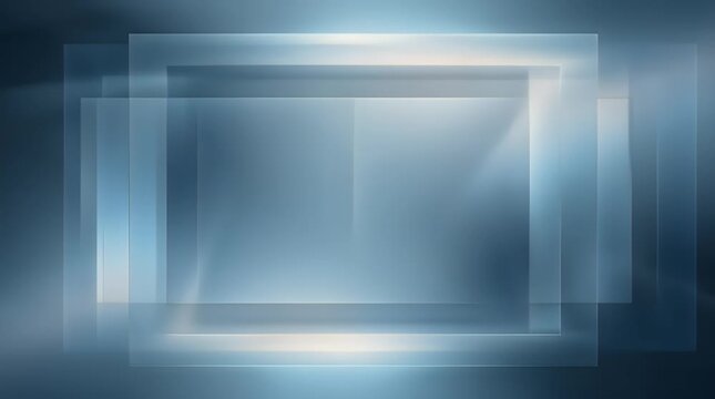 Professional Gradient Background with Floating Rectangular Frames