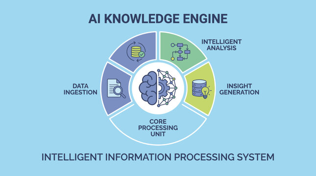 Intelligent system processes information with data ingestion and analysis tools