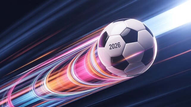 Vibrant hand drawn football icons with bold red and green accents perfect for World Cup themed social media banners blog headers and event promotions