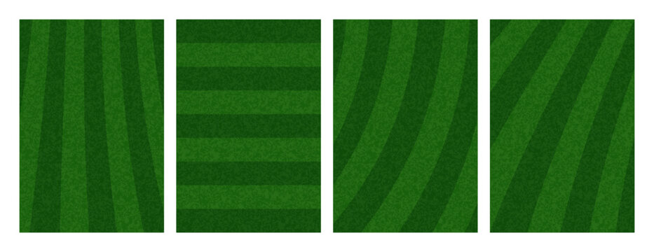 Soccer Field Top View Background. Stadium Green Grass Pitch Background. Vector Grass Turf Pattern. Lawn Striped Texture for Sports Stadium illustrations, Football and Baseball Bg, and Outdoor Game Des