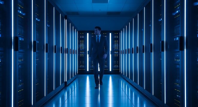 Server Room Walk.
