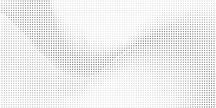 Halftone dot pattern abstract background with subtle grid lines black and white screen print halftone abstract background