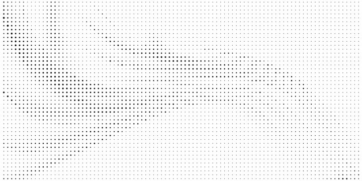 Abstract pattern of dots and grid lines on white background with dot pattern screen print abstract geometric background halftone