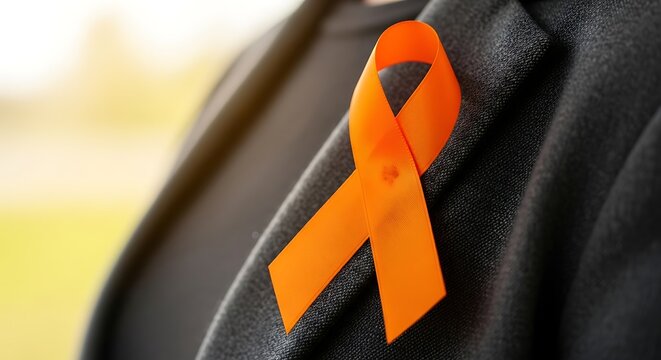 Orange Ribbon Awareness.