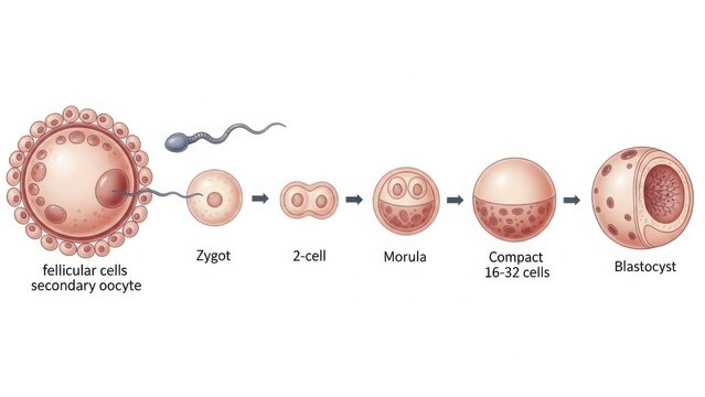 Fertilization and early embryonic development