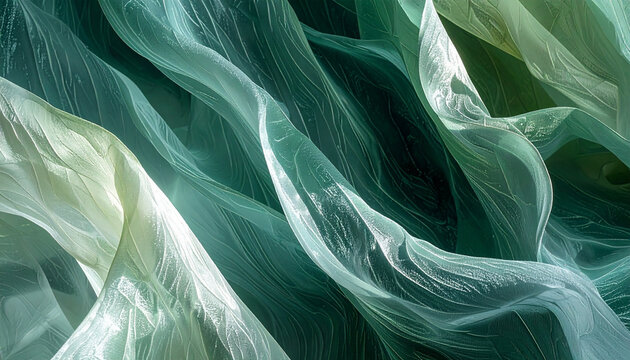 Abstract flowing fabric texture