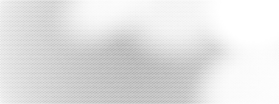 Halftone white noise gradient for circular dot pattern. Textured tone and pixel effect comic line background. Features half square necronomicon beam on fabric with straight.