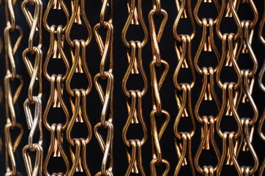 gold chain seamless pattern