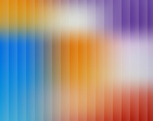 Obraz premium A visually appealing abstract background with vertical stripes of blended colors transitioning smoothly