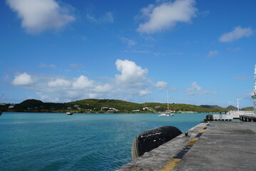 Obraz premium Antigua Cruise Port of Saint John's - Antigua Island, Antigua and Barbuda