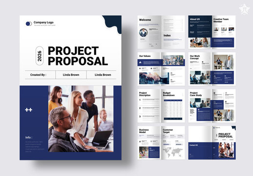 Project Proposal Brochure Template