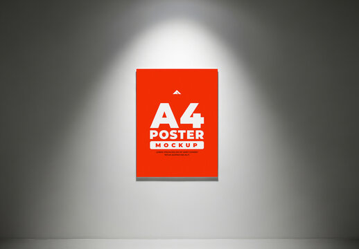 Urban Poster Mockup AI Street Style Advertising Display