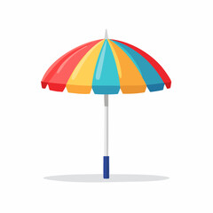 Fototapeta premium Colorful Beach Umbrella