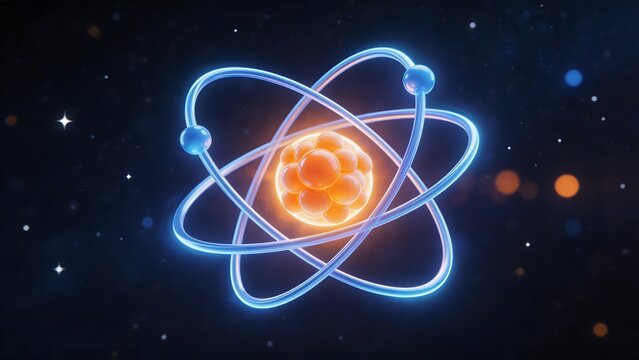 Atomic structure in space