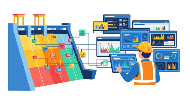 Industrial Control System Monitoring with Operator Dashboard.