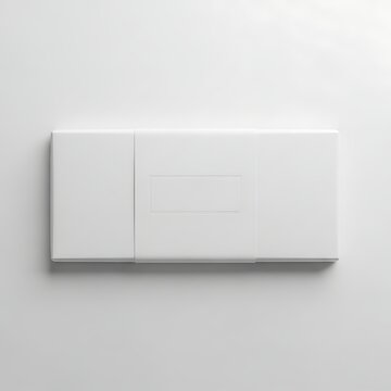 UltraSleek Monochrome Floating Wall Panels Minimalist Geometric Design for