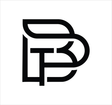 bst bt bs st b letter logo design. Minimal monogram emblem, classic style  Alphabet vector logo design. Premium Business logo, White background