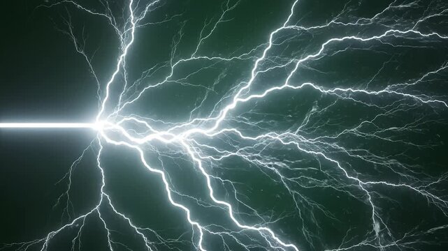 Electricity lightning bolt perfect for UI/UX design and motion graphics