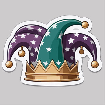Jester Hat with Crown