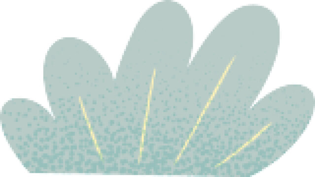 Cluster of blue grass