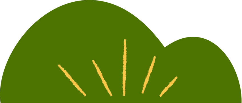 Oriental Style Tree Bush