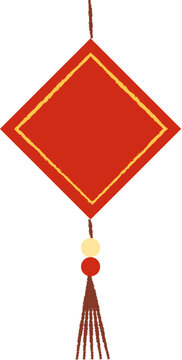 Square Traditional CNY decoration