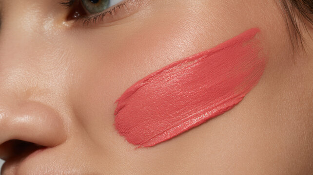 Koralle Creme Blush, neutraler Ton