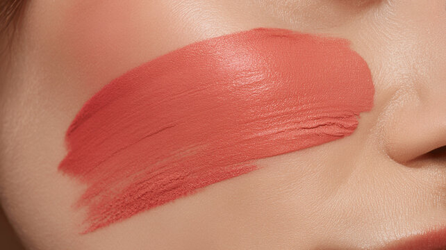 Koralle Creme Blush, neutraler Ton