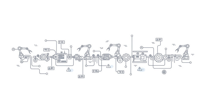 Detailed technical diagram of a mechanical system with labeled components and arrows on a white background with a technical and informative mood.