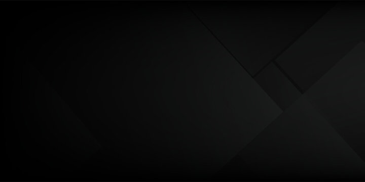 Premium black dark blac design background. geometric art disign