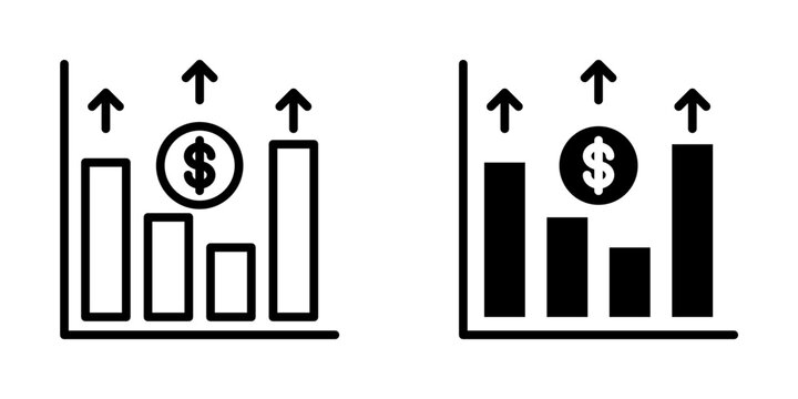 Surplus icon, element icon for design branding, print, and digital media