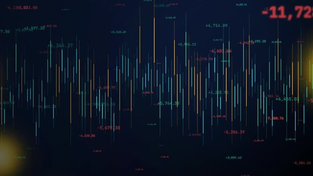 Macroeconomic Landscape: Global Forex Data Flow Visualization 4K Alpha