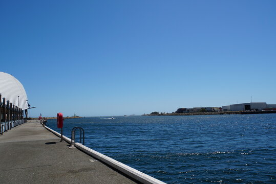 view from Victoria Quay, Fremantle Harbour- Western Australia