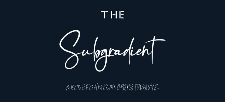 Hand drawn vector alphabet. Modern monoline signature script font. Elegant Signature Font. Best Alphabet Beautiful Calligraphy Signature Font