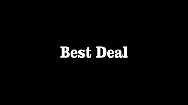 HD 1080 business success text animation logo with alpha channel and alpha matte in night style design illustration