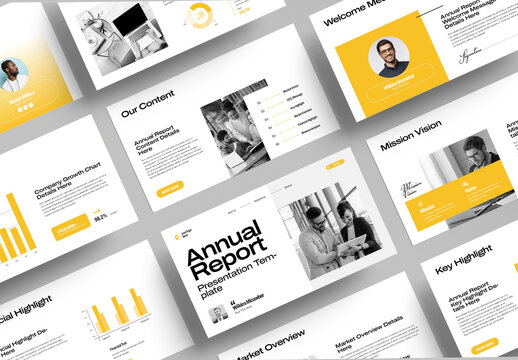 Annual Report Presentation Template