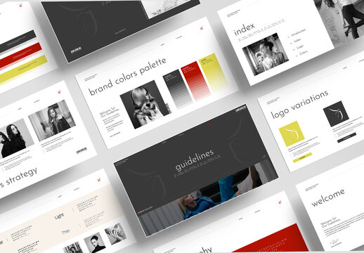 Brand Guideline Presentation Template