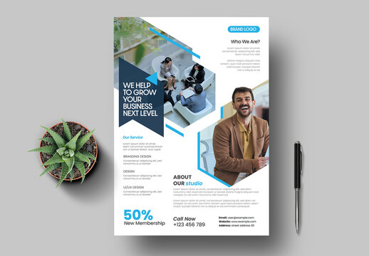 Corporate Business Flyer Poster Template