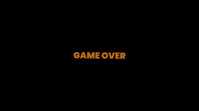 A gamer experiences loss and frustration at a console
