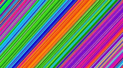 Obraz premium Modern Colorful Diagonal Stripe Seamless Pattern on Clean Background