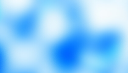 Obraz premium Blue gradient background grainy glowing blue light on overlay transparent backdrop noise texture effect banner header design