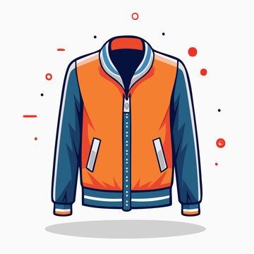 Illustration of a Varsity Jacket