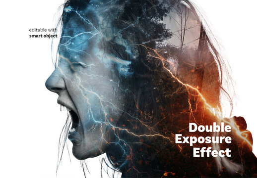 Double Exposure Photo Effect