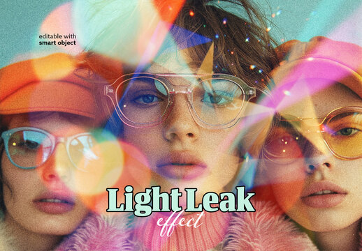 Light Leak Photo Effect
