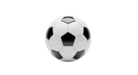 Fototapeta premium Black and white soccer ball