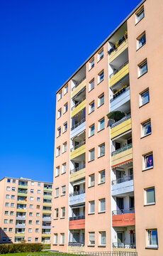part of a typical apartment house in austria